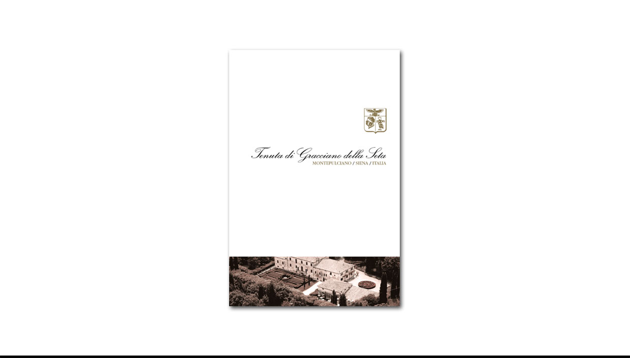 Gracciano della Seta - cover brochure