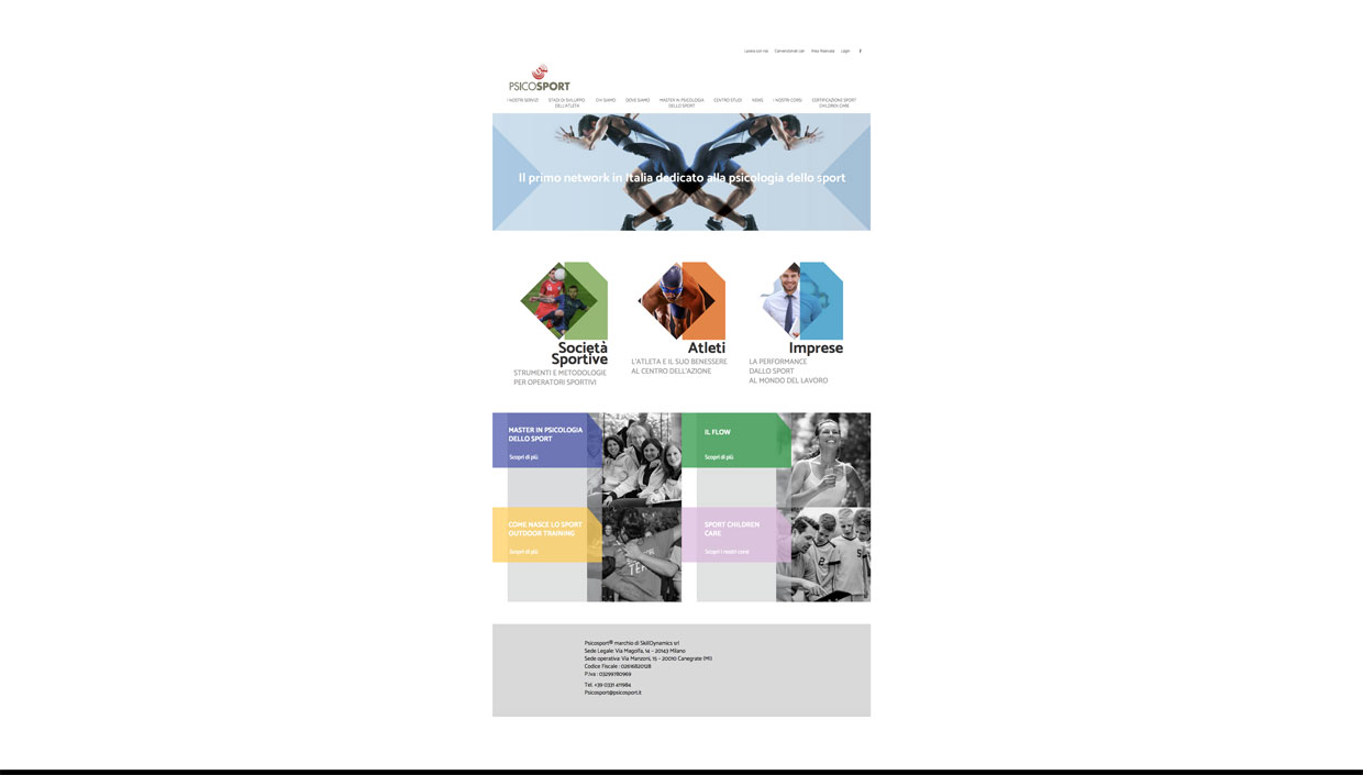 homepage psicosport